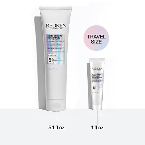 Redken Acidic Bonding Concentrate Leave In Conditioner - For Weak & Damaged Hair, Bond Building & Strengthening Hair Repair Treatment, Smooths & Provides Heat Protection thumbnail 14
