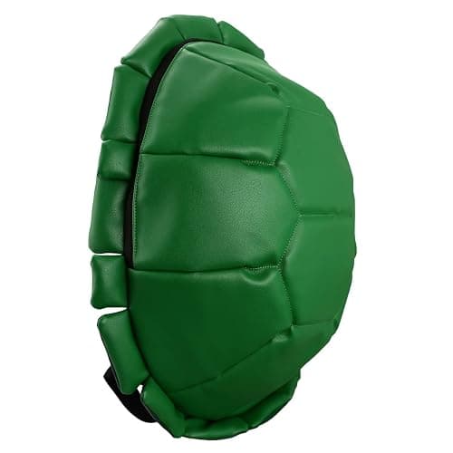 Bioworld Teenage Mutant Ninja Turtles Shell Backpack With Character Masks OSFA Green thumbnail 4