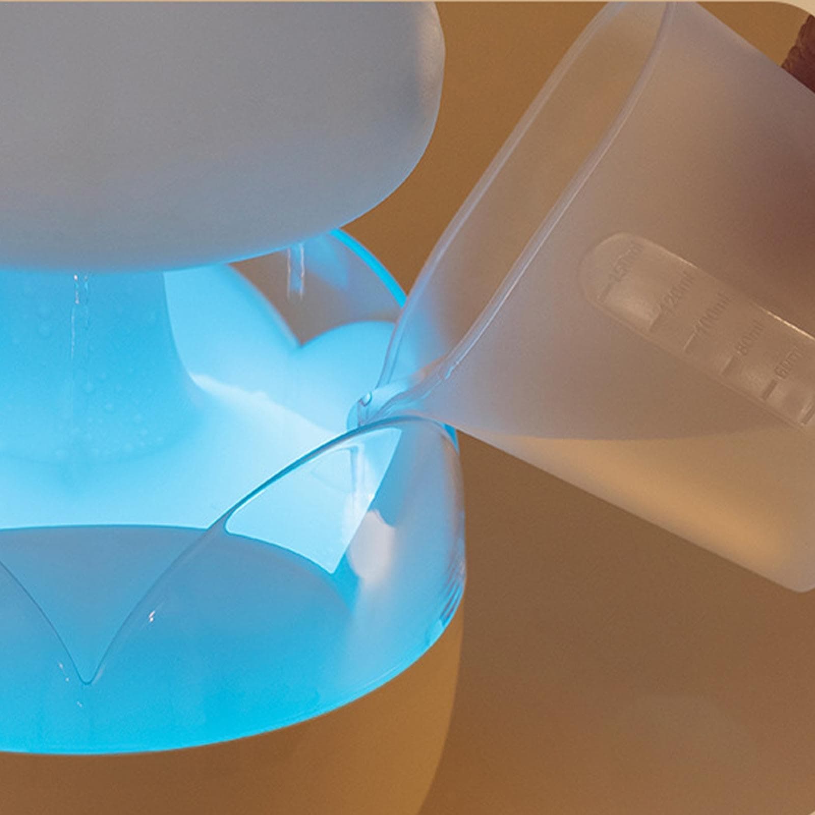 Rain Cloud Humidifier | Humidifier Water Drip | Cloud Rain Humidifier | Bedroom Humidifier | Led Light Humidifier | 7 Color Changing Lights Rain Sound With Remote Control For Bedroom Living Room thumbnail 4