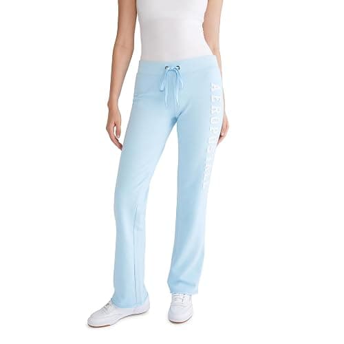 AEROPOSTALE Womens Aero Logo Fit and Flare Sweatpants - Image 1