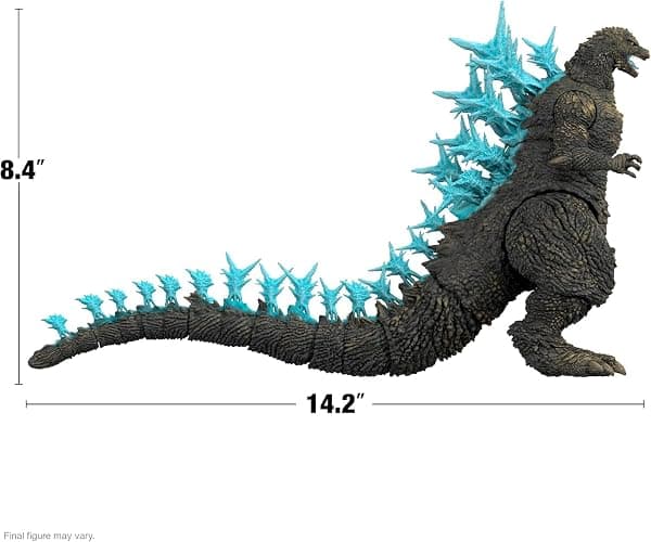 Super7 ULTIMATES! Toho Godzilla Minus One (Charging) Figure - 8" Toho Godzilla Action Figure Kaiju - Classic Movie Monster Fans Collectibles & Retro Toys- Movie Model for Collectors & Display Figurine - ULTIMATE! - Minus One Charging thumbnail 2