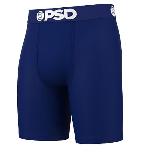 PSD Underwear Mens Boxer Briefs - Solid Basics, Standard Length Pack & Singles, Soft & Breathable Boxer Briefs for Men thumbnail 5
