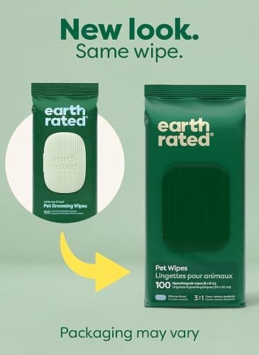 3-in-1 Dog Wipes for Paws & Butt, Deodorizing, White Tea & Basil 100ct | Hypoallergenic, 3-in-1 Cleaning and Hydrating, for Grooming Paws, Body and Butt thumbnail 2