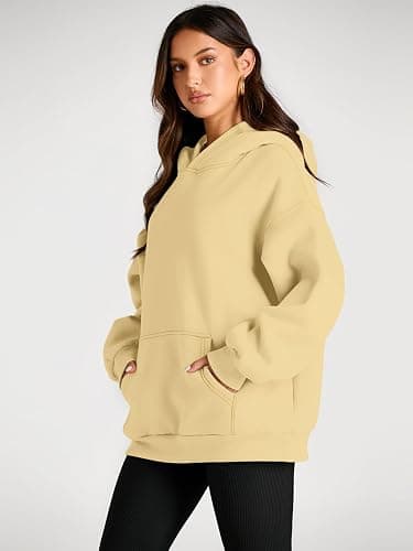 Trendy Queen Womens Oversized Hoodies Fleece Sweatshirts Fall Fashion Pullover Sweaters Winter Clothes thumbnail 3