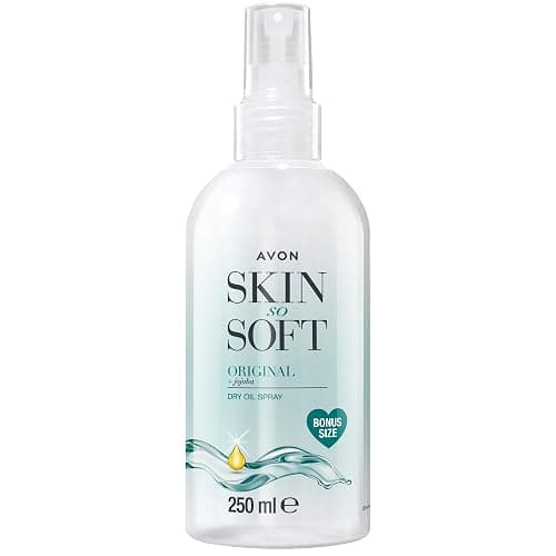 AVON SKIN SO SOFT Original Dry Oil Spray – Lightweight Moisturizing Body Oil with Jojoba & Vitamin E, Fast Absorbing, Non-Greasy, 8.45 fl oz (250 ML) - Image 1