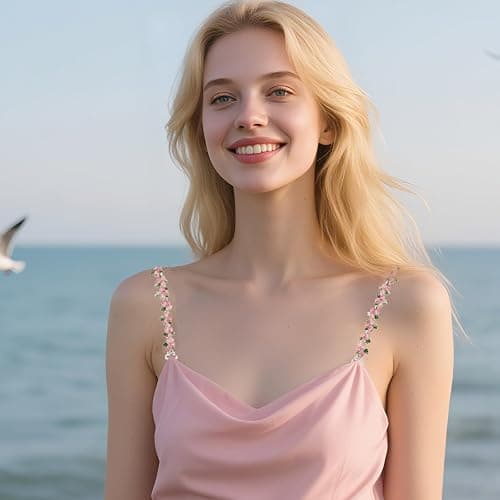 Blumen-BH-Träger für Damen, dekorativer Blumen-Spitzenriemen für trägerloses Kleid/BH thumbnail 5