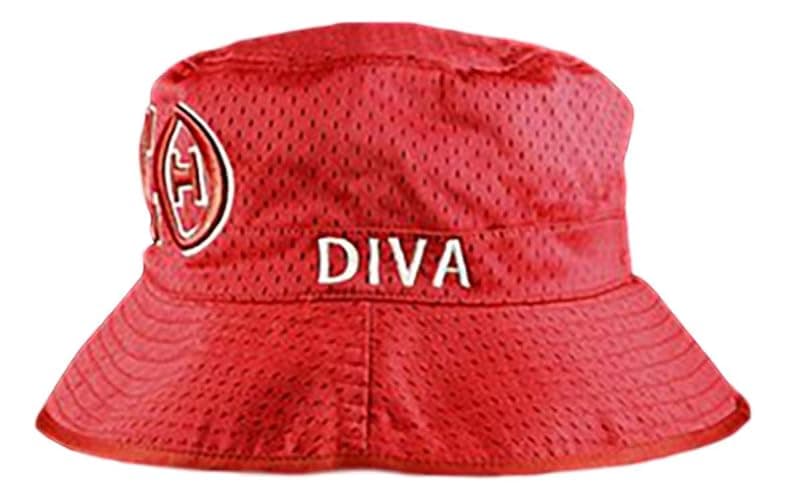 Delta Sigma Theta Sorority Diva Bucket Hat Red thumbnail 2