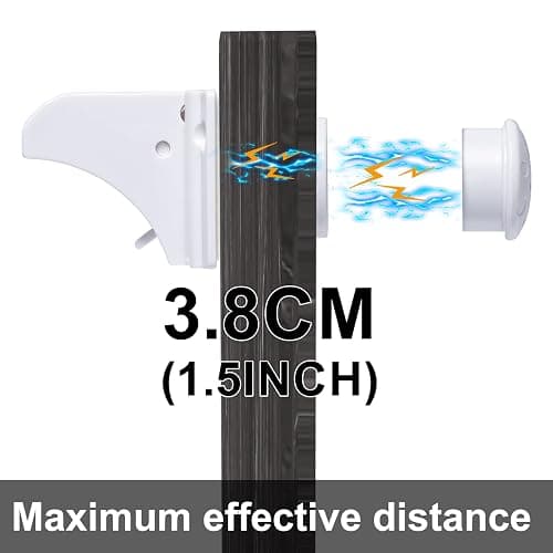Safety Locks, Magnetic Safety Locks, Invisible Safety Latch Lock for Cupboard, Cabinet and drawer, Child Proof, Easy to Install Kit, With Extra 3M Adhesive Tapes,10 Locks 2 Keys thumbnail 4