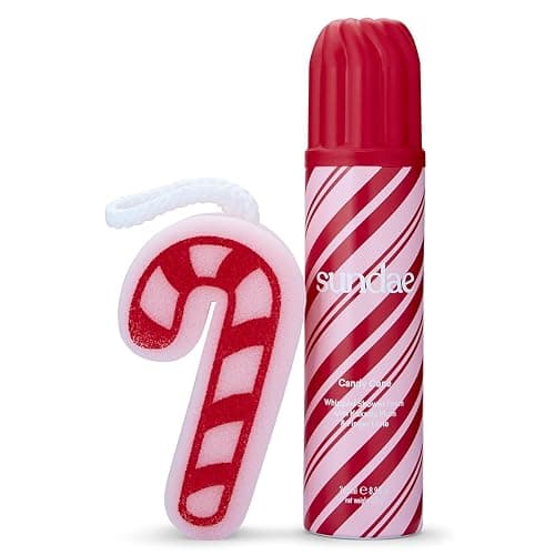 sundae Limited Edition Candy Cane Whipped Body Wash Shower Foam with Gift thumbnail 3