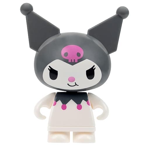 BLDR Hello Kitty and Friends Kuromi’s Popcorn Stand Building Set - Kuromi & Chococat Poseable Minifigures - Gifts for Kids & Sanrio Fans Ages 8+, 0129 thumbnail 6