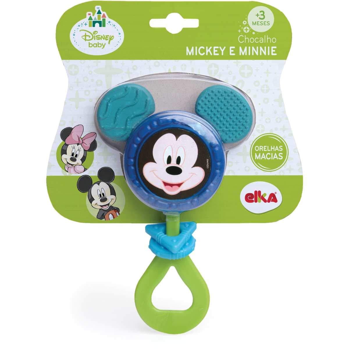 Chocalho Mickey, Elka, Azul Escuro Com Azul Claro - Azul Escuro/ Azul Claro thumbnail 2