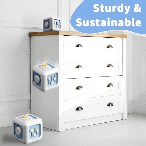 SOCBTNSO Busy Cube Toy for 1 Year Old, Montessori for 1+ Year Old, Travel Toys for Toddlers 1-3, Learning Fine Motor Skills| Birthday Gifts for 12 Months thumbnail 5