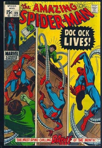 Marvel The Amazing Spider-Man (Vol. 1 No. 89 October 1970) (Doc Ock Lives!) - Image 1