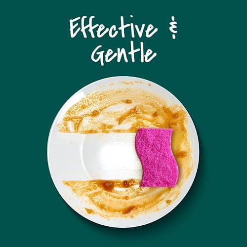 Scotch-Brite Delicate Care Scrub Sponges, 6 Count (2 Packs of 3) – Non-Scratch Cleaning for Glassware, Non-Stick Cookware thumbnail 3