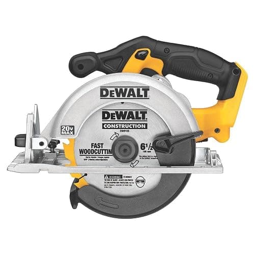 DEWALT 20V MAX Circular Saw, Cordless Sidewinder Style Portable, 6-1/2-Inch Blade, 5150 RPM, 0-50 Degree Bevel Capability, Battery Not Included (DCS391B) - Image 1