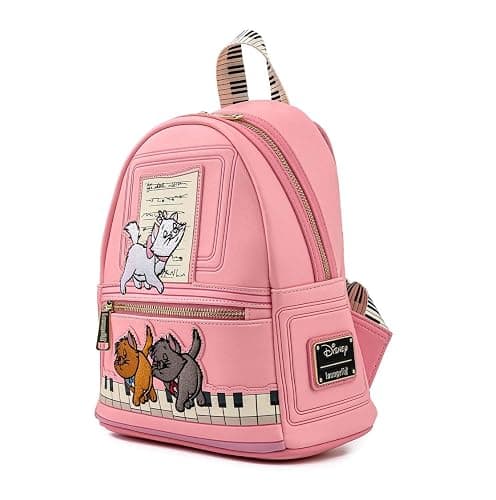Loungefly Disney Aristocats Piano Kitties Womens Double Strap Shoulder Bag Purse thumbnail 3