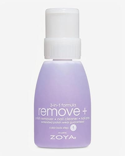 ZOYA Remove Plus Acetone Nail Polish Remover with Big Flipper Bottle, Powerful, Safe and Gentle, 3-in-1 Remover + Cleanser + Prep, Award-Winning Big10Free, 8 Fl Oz thumbnail 11