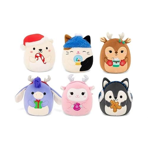 Squishmallows Officially Licensed Kellytoy Christmas 2025 Squad Plush -Squishy Stuffed Animal Toy - Gift for Kids, Girls & Boys - 8 Inch (Darla Deer) thumbnail 2