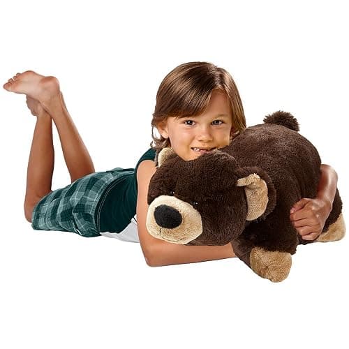 Pillow Pets Originals Mr. Bear 18" Stuffed Animal Plush Toy thumbnail 3