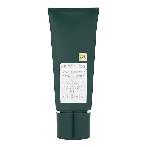Kristin Ess Hair Instant Exfoliating Scalp Scrub for Build Up and Dandruff + Soothing, Hydrating + Rebalancing Dry Scalp Treatment, Non Drying, Cleanse + Detox, Vegan, Color Safe, 6.7 fl oz - Image 1