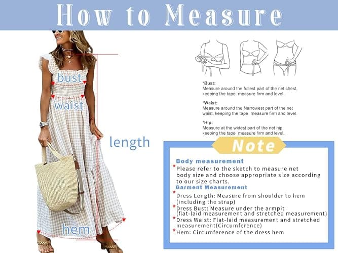 chouyatou Women's Retro Plaid Smocked Dress Spaghetti Strap Flounce Long Dress thumbnail 2