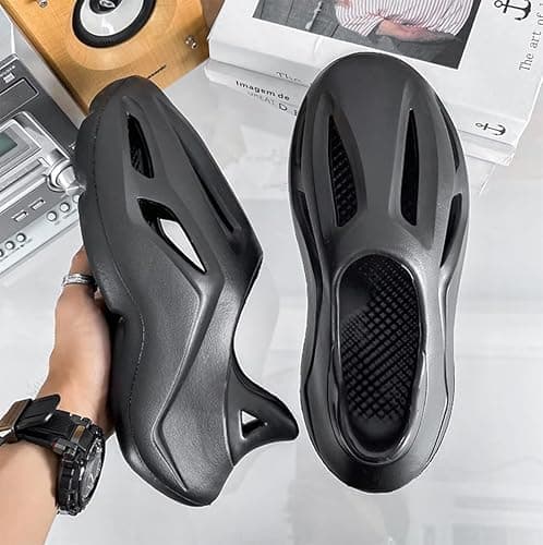 vioxthak Foam Runner Sneakers Cloud Slides Pillow Sandals Sports Shoes Non-Slip Lightweight Walking Shoes fashion outdoor indoor Summer Beach Sandals for Women Men thumbnail 2