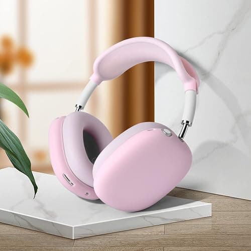 Filoto Case for Airpods Max Headphones, Ear Pad Case Cover/Ear Cups Co ver/Headband for AirPods Max (USB-C/Lightning)(2024/2020), Silicone for Apple Airpod Max, Accessories Cases(Pink) thumbnail 7