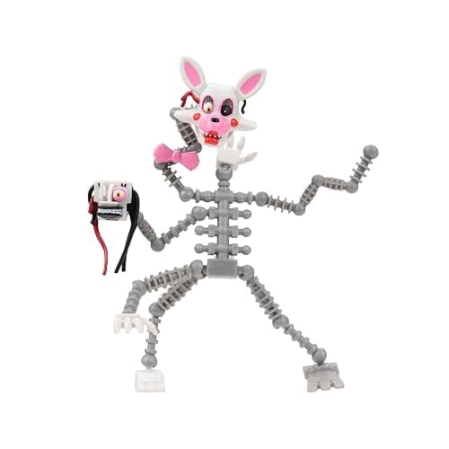 Jazwares Five Nights at Freddy’s Mangle - 5-Inch Articulated Figure with Jumpscare Feature and Glow-in-The-Dark Eyes - Image 1