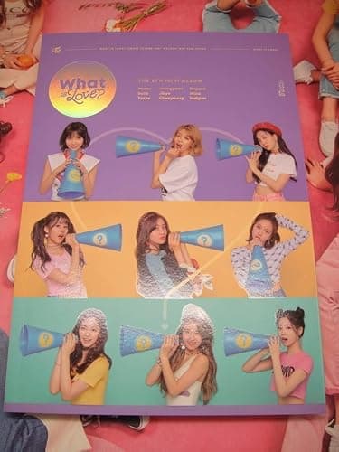 TWICE [WHAT IS LOVE?] 5th Mini Album Random Ver CD+P.Book+Card+Sticker+Tracking Number thumbnail 8