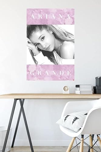 Trends International Ariana Grande - Floral Wall Poster, 22.375" x 34", Unframed Version thumbnail 2