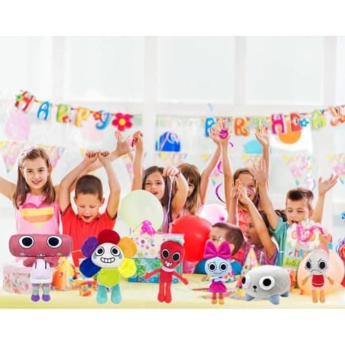 GUUZOGG Dandy's World Plush, 9.8 Inch Connie Dandys World Plushies Toys, Soft Stuffed Figure Doll for Fans, Stuffed Horror Game Figure Toy for Kids Boys Girls and Adult - Connie_9.8 Inch thumbnail 2
