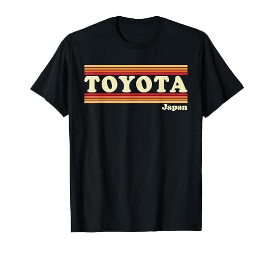 Vintage 80s Toyota Japan Retro Graphic T-Shirt - Image 1