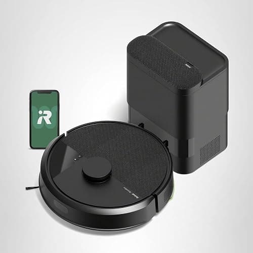 iRobot Roomba 105 Vac Robot Vacuum with AutoEmpty Dock - Self-Empties for 75 Days, Easy to use, Intense Power-Lifting Suction, LiDAR Navigation, Multi-Surface Cleaning, Cleans in Neat Rows thumbnail 11