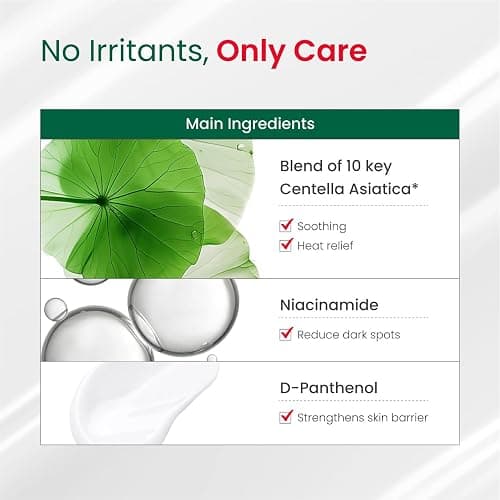 Dr. G R.E.D. Blemish Clear Soothing Cream - Calming Korean Moisturizer for Redness - Soothes Acne & Irritation - With Centella Asiatica - Long-Lasting Hydration - 2.36 fl oz thumbnail 6