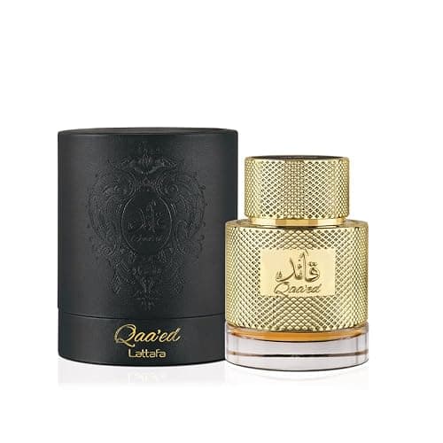 Lattafa Qaaed - Spicy, Woody, Oud, Leather - Eau de Parfum Long-Lasting Fragrance for Men, 3.4 Ounce / 100 ml thumbnail 2