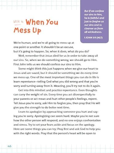 Preteen Devotional for Girls: 52 Weeks of Encouraging Devotions and Scripture for Tweens thumbnail 7