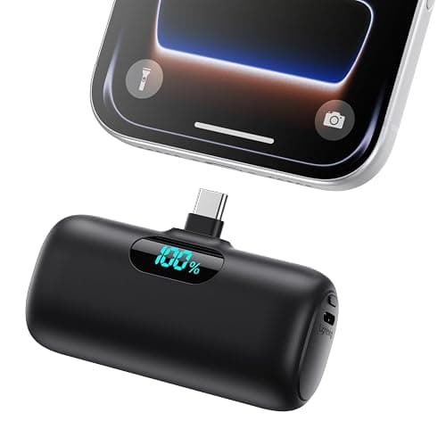 Mini Portable Charger Power Bank for iPhone 17/16/15 Series, PD USB C Cell Phone Portable Power,Travel Essentials Battery Pack for iPhone 17/17 Air/16/16 pro/15/15 pro Max/Android/Samsung Galaxy etc - Image 1