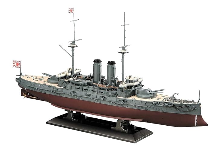 Hasegawa Z21 1/350 Japanese Navy Battleship Mikasa Battle of Japan Plastic Model - Image 1