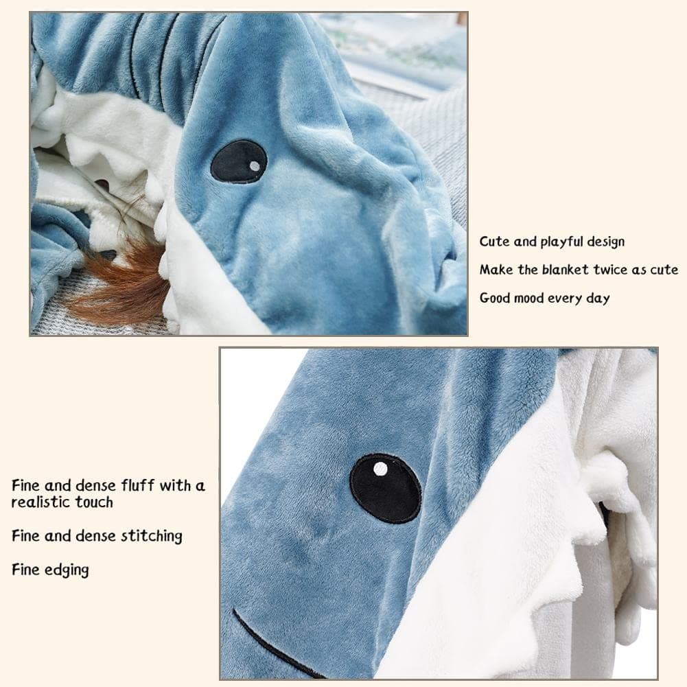 Shark Blanket Adult Wearable Blanket Bedspread, Onesie thumbnail 6