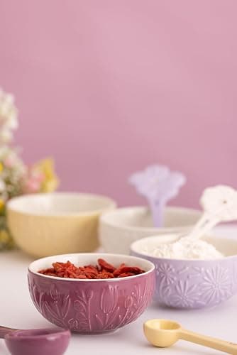 Mason Cash In The Meadow 6 oz Stoneware Prep Bowls | Set of 4 thumbnail 2