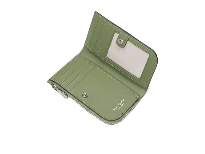 kate spade new york Women's Devin Pebbled Leather Small Slim Bifold Wallet thumbnail 3