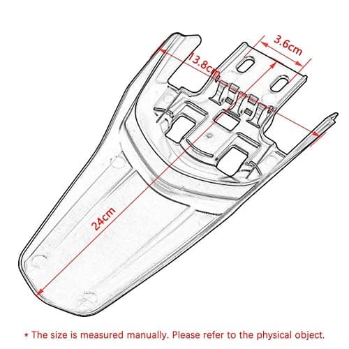 JXMOTO Surron Front-Rear Shock-Rear Fender Set Imitation Carbon Fiber Motorcycle Electric Dirt Bike Off-Road Shock Absorber Mudguard Fender Mud Guard for Light Bee Sur Ron S/X Segway X160 / X260 thumbnail 3