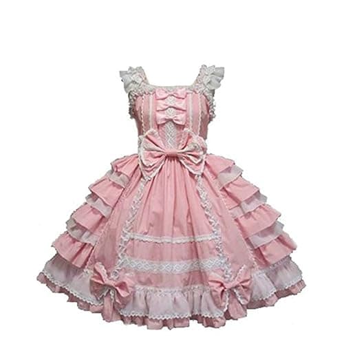 Smiling Angel Süßes Lolita-Kleid für Mädchen, Prinzessinnen-Spitzenrock, Cosplay-Kostüme - Image 1