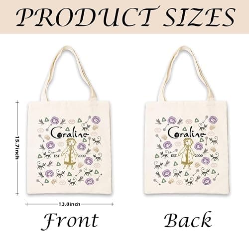 WDSXWH Canvas Tote Bag Aesthetic for Women,Reusable Canvas Cute Shoulder Bag for Grocery, Shopping, Beach & Daily Use thumbnail 4