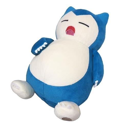 Sanei Pokemon All Star Collection Snorlax Stuffed Plush Toy, 8" - Image 1