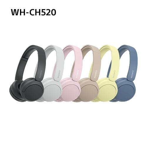 Sony WH-CH520 Wireless Bluetooth On-Ear Headphones, Sound, Lightweight Design, Up to 50hr Battery Life, Quick Charge, EQ, Clear Call Quality, iOS & Android - Pink thumbnail 10