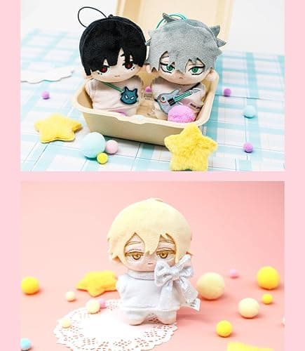 YJacuing Anime Alien Stage Star Series Mystery Blind Box Keychains, Officially Licensed Collectible Chibi Plush Bag Charm thumbnail 5