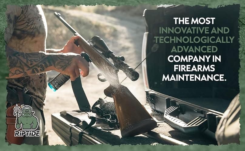 Riptide Armory Advanced Gun Cleaner & Gun Oil Kit - Cleans, Lubes, Protects Targeted Long-Lasting Formula - Nano Coat Technology - Veteran Founded & Formulated by Former US Navy Seal thumbnail 2