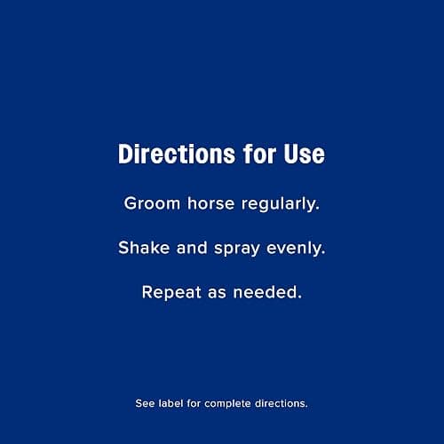 Farnam Endure Sweat-Resistant Fly Spray for Horses, Lasts Up to 14 Days, Protects Against Flies, Gnats, Mosquitoes, Ticks & Lice, 32 oz. thumbnail 8