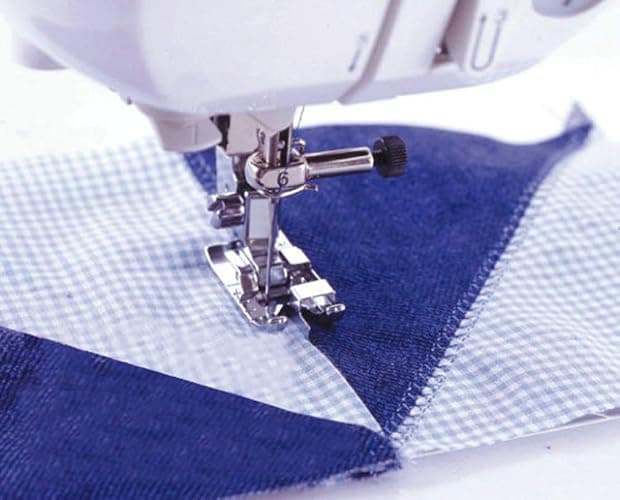 Stitch in Ditch Foot/Edge Joining Foot Sewing Machine Presser Foot - Fits All Low Shank Snap-On Singer, Brother, Babylock, Janome, Kenmore, White, Juki, New Home, Simplicity, Elna etc. thumbnail 4